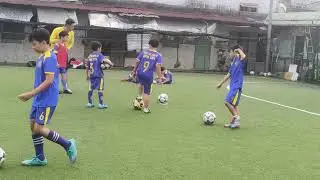 Hôm nay thời tiết lạnh, anh Rô tập tốt hơn! #giadinhrocup #bongda #dabong