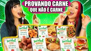 PROVANDO COMIDA CONGELADA 100% VEGETAL!! - BLOG DAS IRMÃS