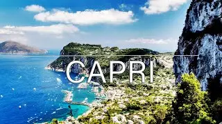 CAPRI from Above | Aerial View - by Drone (4k)