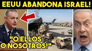EVERYTHING BLOWS UP! US MILITARY WOULD ABANDON ISRAEL, GENERAL ADMITS THEY CAN'T GO ON. IT'S THE END
