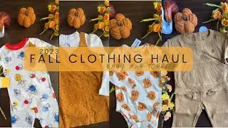 Fall Clothing Haul | Toddlers & Babies | 2023 Fashion & Style