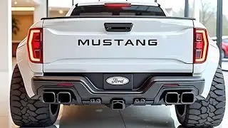 2026 Ford Mustang Pickup Truck First Look REVEALED: Muscle Meets Utility