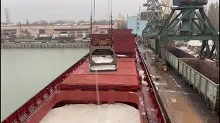 ALFASTAR unloading with salt