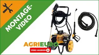 Montagevideo Hochdruckreiniger DeWalt DXPW 002CE KART - auf Wagen mit R&auml;dern