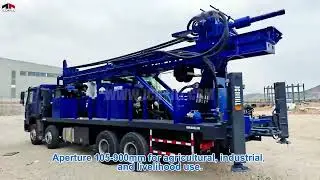 CSD1300 Truck-Mounted Water Well Drilling Rig &ndash; Powering Water Development Across West Africa 🌍