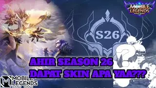 RESET SEASON 26 KE SEASON 27 DAPAT SKIN APA?? | MOBILE LEGENDS INDONESIA