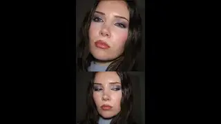 Light Grey Smokey Eye Makeup LIVE