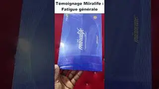 Temoignage miiralife : Fatigue G&eacute;n&eacute;rale #miiralife #revoobit
