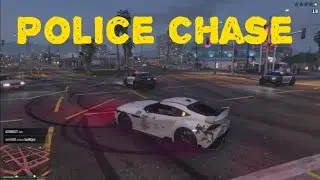 GTA 5 - Police Chase but only Drifting