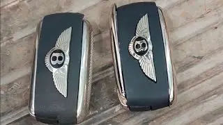 How do I change the key for a Bentley car