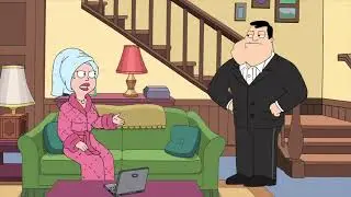 American Dad - How much you want to bet me I can fit inside the wall?