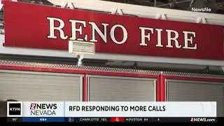 Reno Fire Department 2025 statistics