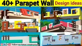 40+ Parapet Wall Design Ideas || Modern Parapet Railing Design