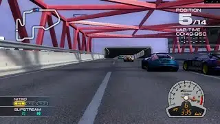 Ridge Racer 7 Maker's Trial KILIK with Jujak at Airport Lap R [Driver's view]