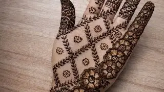 Back hand mehndi design 🌸🤌🏻 ||SANTOSH MEHNDI ART'S is live🔵🔵 ||without voice🫧