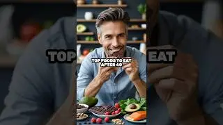 Top foods to eat after 40! 🍏🥑 #HealthyAging #Over40Health #Superfoods #AntiAging #WellnessTips