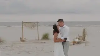 Intimate Beach Wedding | Beautiful poem written by bride | Europe