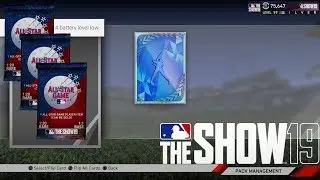 FREE DIAMOND ALL STAR PLAYER!!! ALL STAR PACK OPENING!!! MLB The Show 19!!!