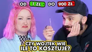 Wojtek oszalał zgadując ceny kosmetyk&oacute;w! 😱