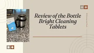 Watch this Bottle Bright cleaner work on these tea stains