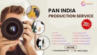 Your Pan India Production Solution. Grow Your Brand with Professional Production Services