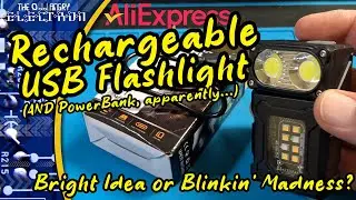 AliExpress Multifunctional Flashlight | Torch AND PowerBank?