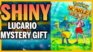 Claim Your Shiny Lucario Now! Mystery Gift Guide for Pok&eacute;mon Scarlet and Violet