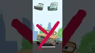 Wrong head Rusty Puzzle Disney Pixar Cars Funny #shorts #disneycars #lightningmcqueen