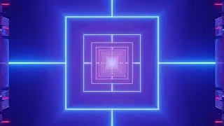 Square Tunnel VJ Loop