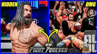 Crazy Secrets & Easter Egg You Might Missed In AEW Fight Forever!