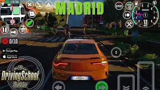 Driving School Simulator : EVO - MADRID (mission - 5)