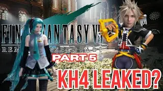 THAT'S A BIG KEYBLADE | FF7 Remake Intergrade KH2 Mods Vod Part 5