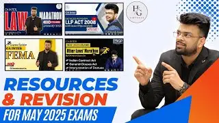 📚 Resources to Ace Your May 2025 CA Inter Law Exam! ⚖️✨