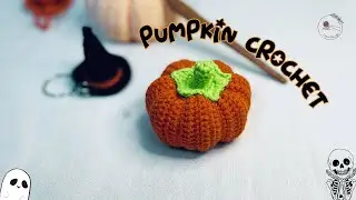 ONLY 30 MINS Pumpkin Crochet for absolute beginner| Free crochet Tutorial| Hướng Dẫn Móc Bí Ngô
