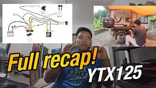 Yamaha YTX 125 Battery Operated MDL w/ Relay Tutorial | Start to Finish
