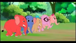 Hathi Raja, Ek Mota Hathi & Lakdi Ki Kathi  |  Fun Hindi Nursery Rhymes for Kids!