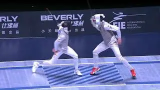 Wuxi 2018 Highlights - Llavador vs Kruse - Individual Men's Foil Semifinal's