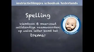 Spelling: klemtoon, meervouden, & gebruik trema (woorde op -iën of -ieën)