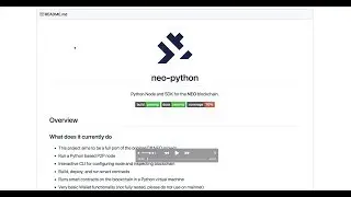 Introduction to Smart Contracts with Python 3.6 on the NEO Platform