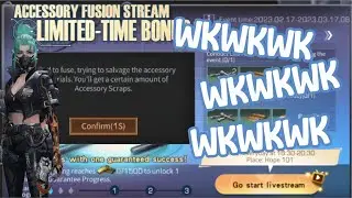 ACCESSORY FUSION - BE CAREFUL!! MY EXPERIENCE ABOUT THIS USING SMALL ACCOUNT #lifeafter