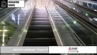 Turn Off Old Mitsubishi Escalator at Jakarta Landmark Tower B