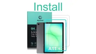 Samsung Galaxy Tab A9+/A11+ Tempered glass Ibywind Protector With Easy Install Kit