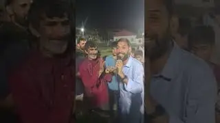 #BasLal vs #AabidRabad in Kupwara during Final Match of Night Match FootBall Funny 🤣 video 