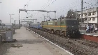 Railfanning At Saphale Railway Station | AC Local Trail Run | Western Railway | Indian Railways. 