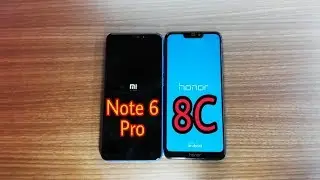 Honor 8C vs Redmi Note 6 Pro Speed Test Comparison