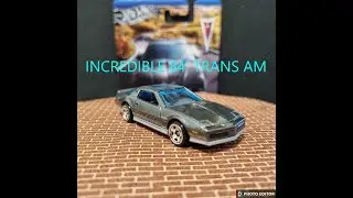 HOT WHEELS SILVER SERIES REVIEW 1984 PONTIAC TRANS AM #sportscar #musclecar #pontiactransam