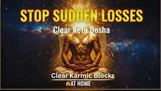 STOP SUDDEN LOSSES | Clear Ketu Dosha & Karmic Blocks (1 Hour) | 432 Hz