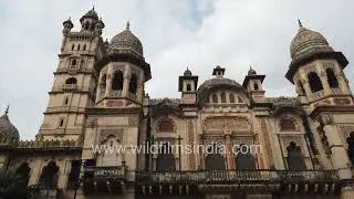 Laxmi Vilas Palace in Vadodara Gujarat, constructed by Gaekwads, Indo-Saracenic Revival architecture