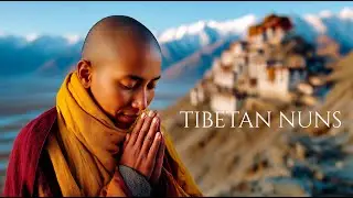 Tibetan Nuns - Sacred Tibetan Mantra Music in Ladakh Monastery | Female Voices for Inner Peace