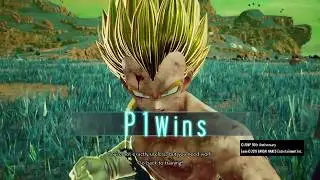 JUMP FORCE: SUPER easter egg - Frieza is cut by his own attack Death Saucer